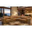 Canapé modulaire inclinable en cuir Binsbar-2122652910