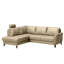 Migues Leather Corner Sofa with Sleeping Function and Storage-1251999398-1251999394