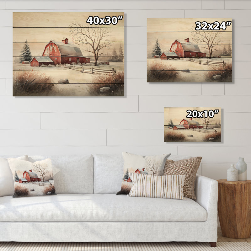 Impression sans cadre sur bois Pesmes, H 30 po x l 40 po x P 1,5 po