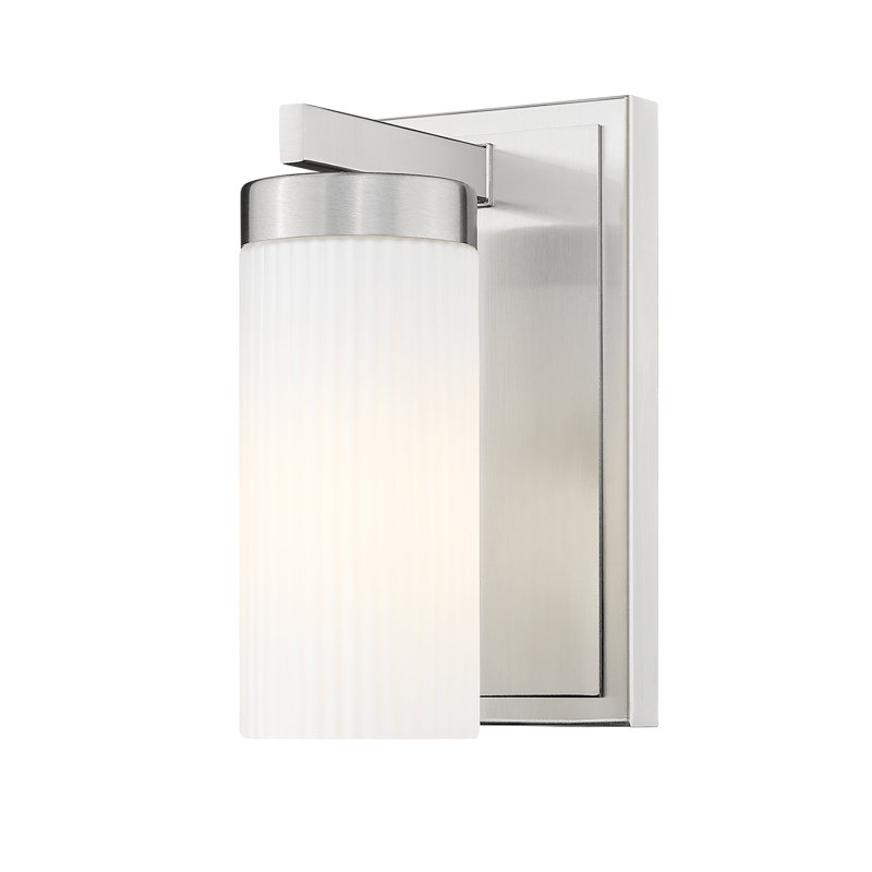 Danica 1 Light Wall Sconce, Brushed Nickel