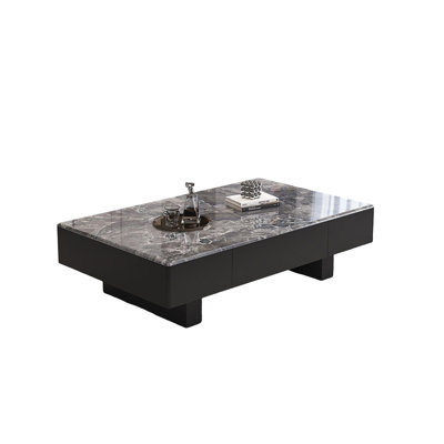 Luxury-Style Microcrystalline Stone Coffee Table