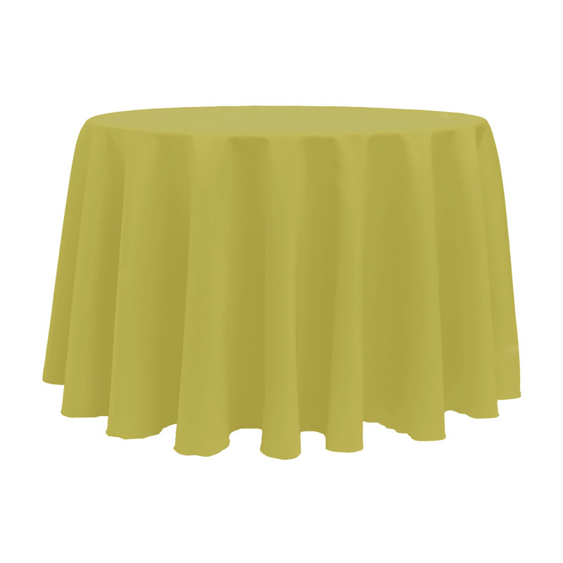 Nappe unie, 132 po x 132 po, Vert acide