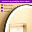 Bathroom Framed Dimmable Anti-Fog With 3 Colour Adjustment LED Mirror Front&Backlit Vanity Mirror-1191983764-1179494949