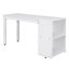 Lit mezzanine double bas avec cabinet