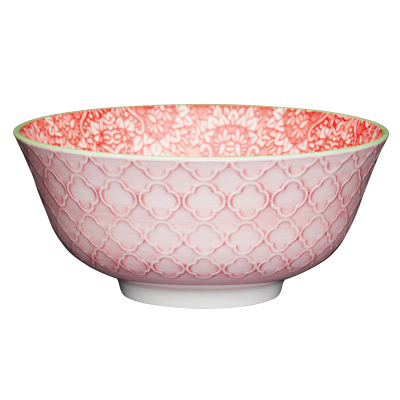 4 Piece 500ml Glazed Stoneware Soup Bowl