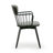 Isay 18.5'' H Fabric Upholstered Armchair
