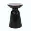 Outdoor Iron Side Tables With Flared Design, Set Of 2-1621439958