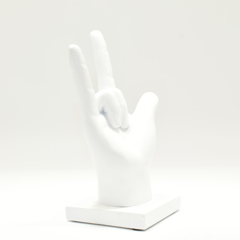 Sculpture Adam & Friends Home I Love You | 1 pièce, Blanc
