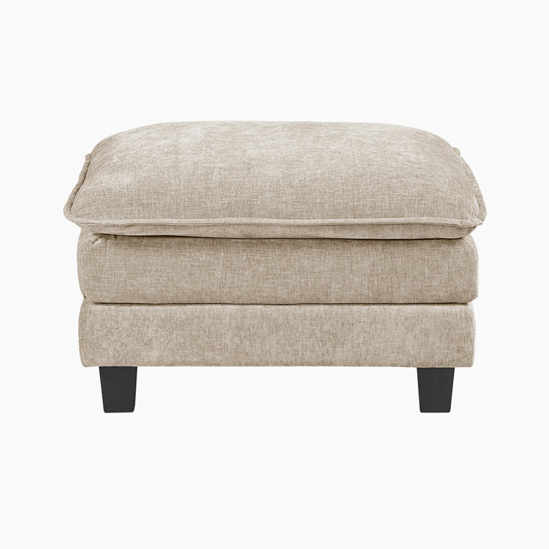 Repose-pieds de 34 po Careen, Taupe