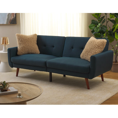 Futton Twin 82.3'' Upholstered Convertible Sofa