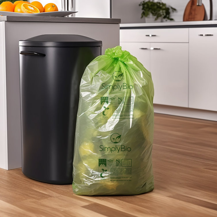 Simply Bio 13 Gallons Polyethylene Plastic Recycling Bags - 50