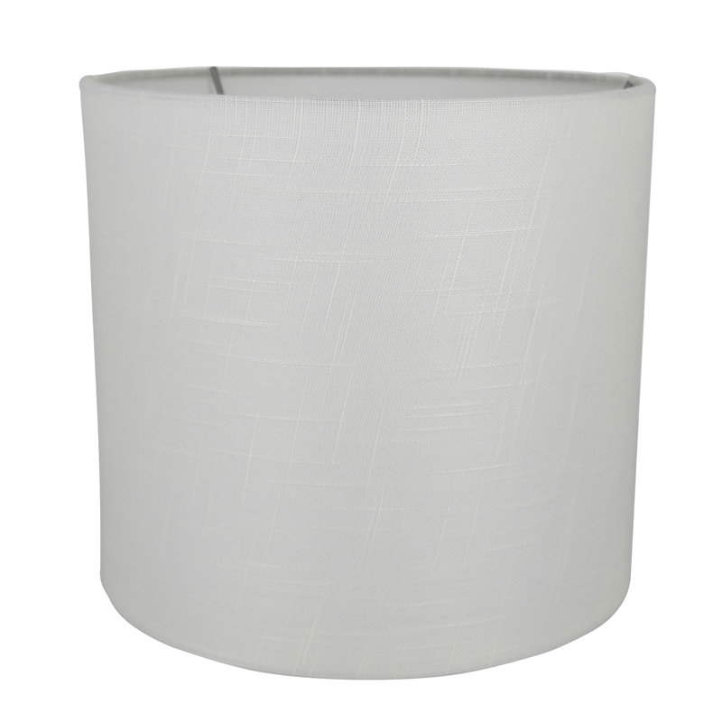 Abat-jours cylindriques 11 po en haut x 11 po en bas x 10 po, Blanc crème