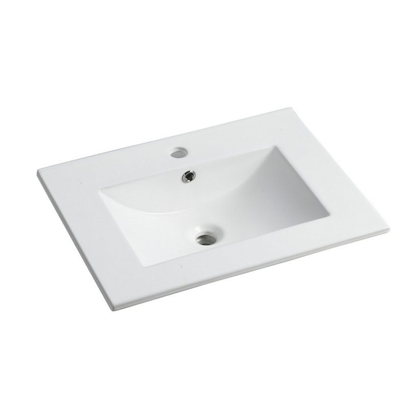 Ceramic Sink, Rectangular Bathroom Sink