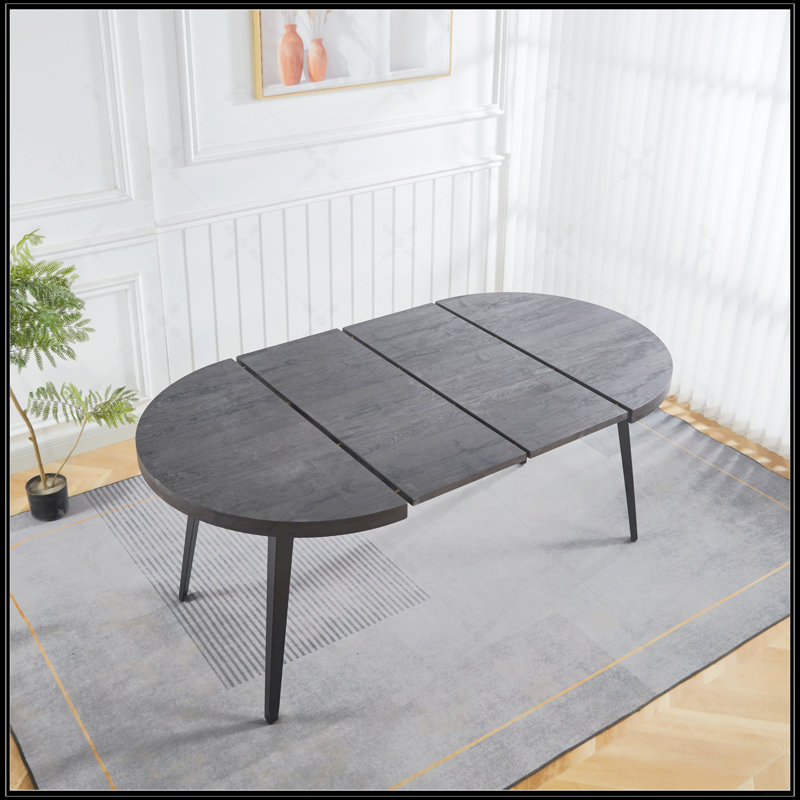 Table extensible, Noir, Noir