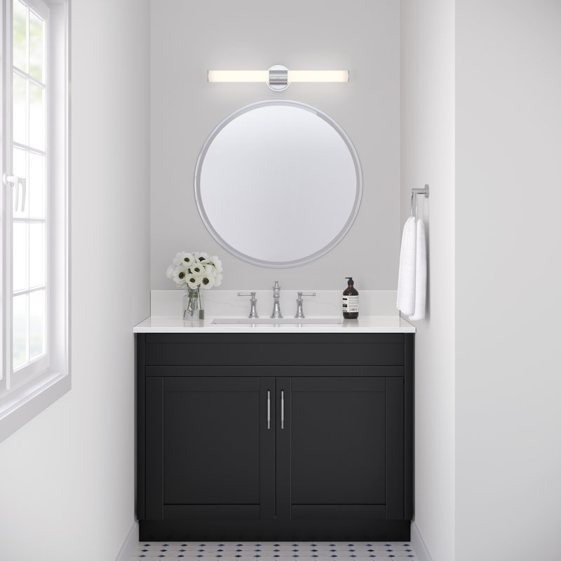 2 - Light Dimmable LED Bath Bar, Chrome