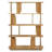 Padua 62" Sculptural 4-Tier Wood Bookshelf-123499351