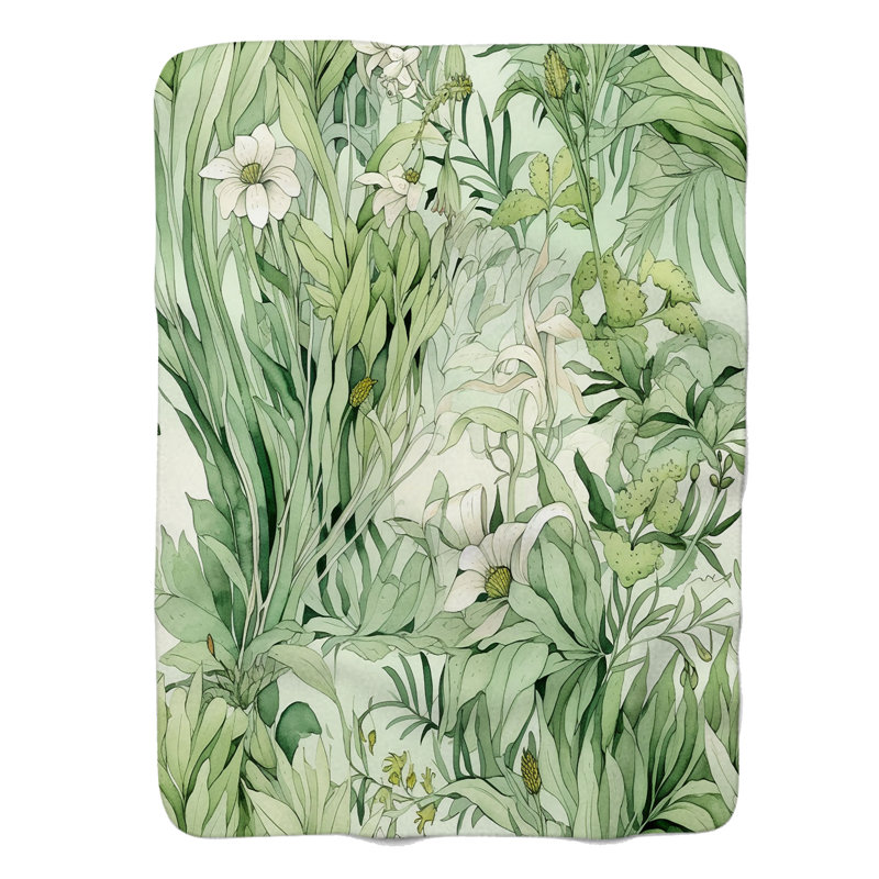 Lush Glass - couverture de qualité supérieure 1 pièce, Lit simple