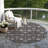 Machine Washable Indoor/Outdoor Cicel ACN1155 Black Rug-100248135