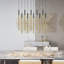 Luminaire suspendu linéaire à 10 lumières pour îlot de cuisine Baileyton-2111613902