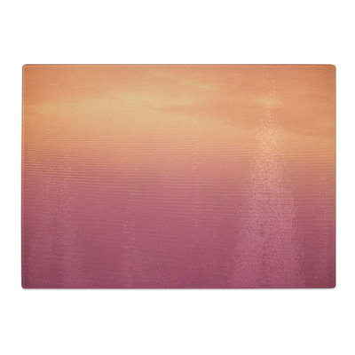 Tempered Glass Seascape Chopping Board
