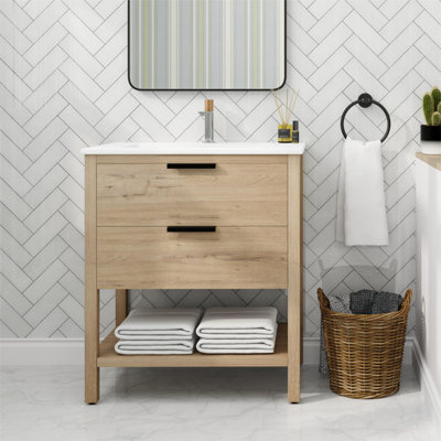Ensemble de meuble-lavabo simple 30 po Rasharn
