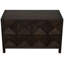 Buffet en bois de noyer de 52 po de large Quadrant