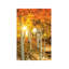 Sunburst Through the Aspens 1 Piece Wrapped Canvas Wall Art-437254683