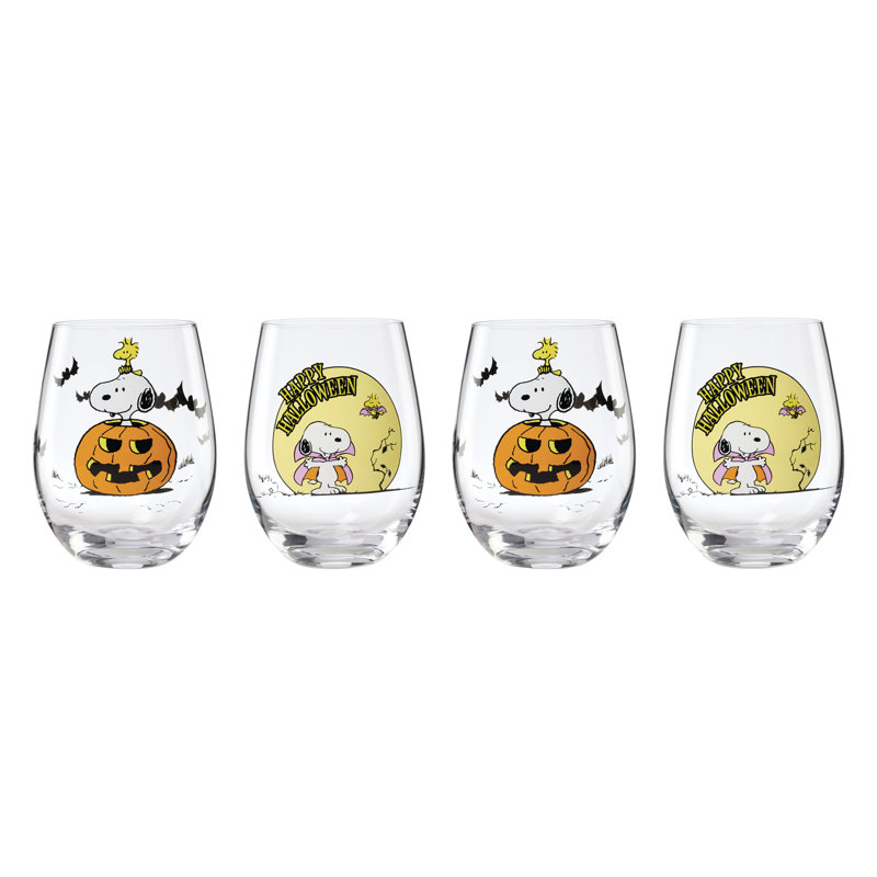 Lenox The Great Pumpkin Assorted Tumblers, Set Of 4