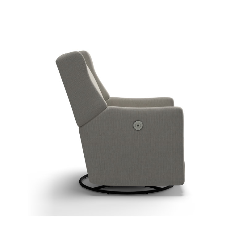 Fauteuil inclinable électrique Andrina, Chenille Radical Performance Craie
