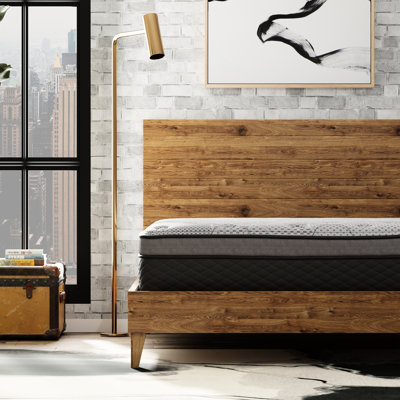 Matelas 12 po - Mousse à mémoire de forme et ressorts ensachés pour une fermeté accrue