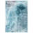 Mclawhorn Abstract Silver / Blue Power Loomed Area Rug-198039940