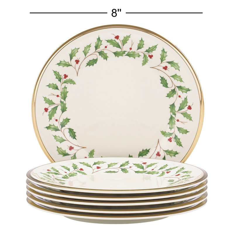 Lenox Holiday 8" Salad Plate