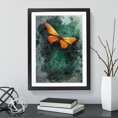 Butterfly in Watercolour No.2 - Wall Art