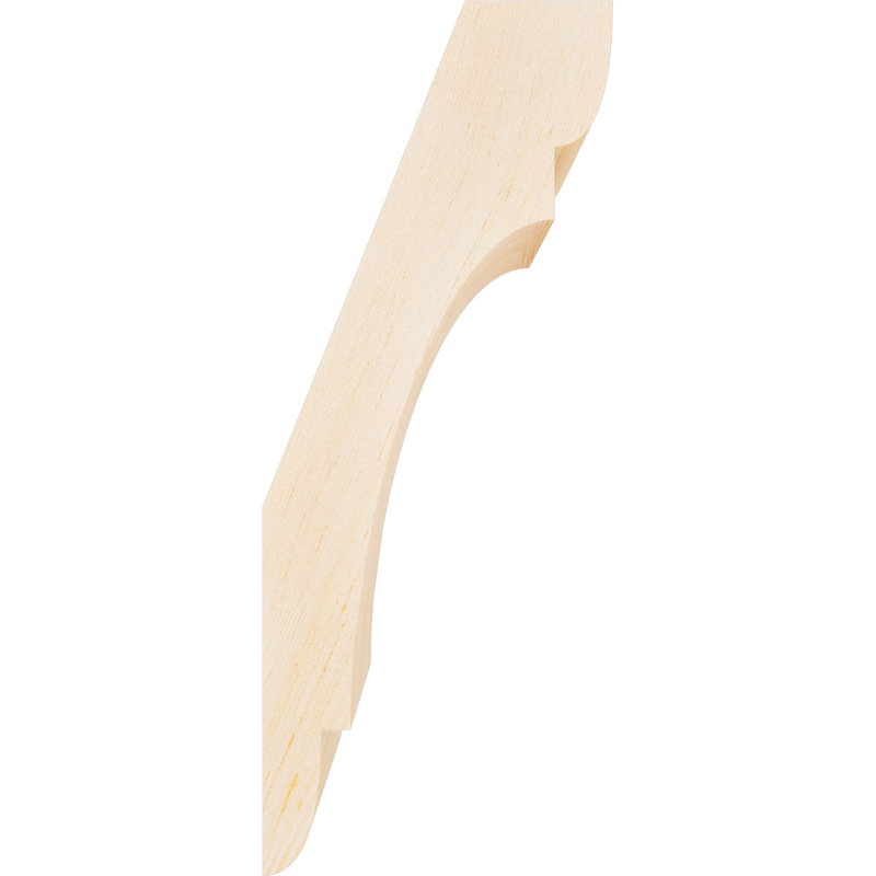 Attelle de genou olympique, Sapin de Douglas, Attelle lisse, H 20 po x l 5,5 po x P 8 po