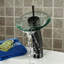 Robinet de salle de bain vasque à poignée simple-107085885