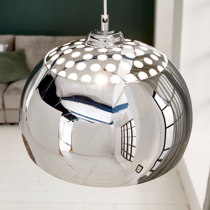 Emma 1 - Light Chrome Single Pendant