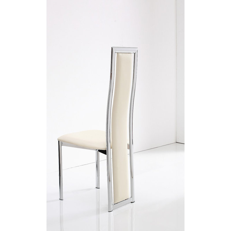46.5cm H Upholstered Side Chair, Ivory