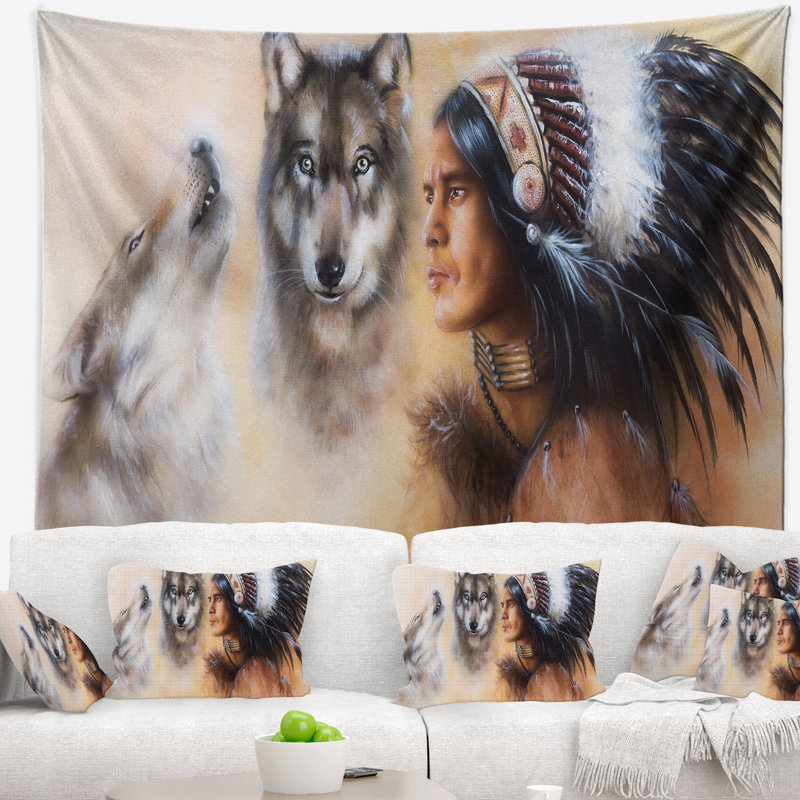 Polyester Tapestry, 32" H x 39" W