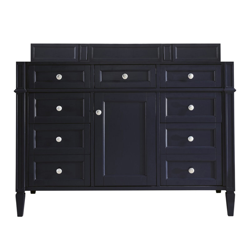 Brittany 48'' W Single Bathroom Vanity Base, Victory Blue