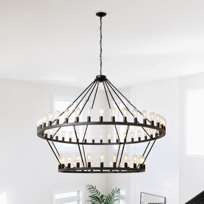 Lustre noir 59 po 