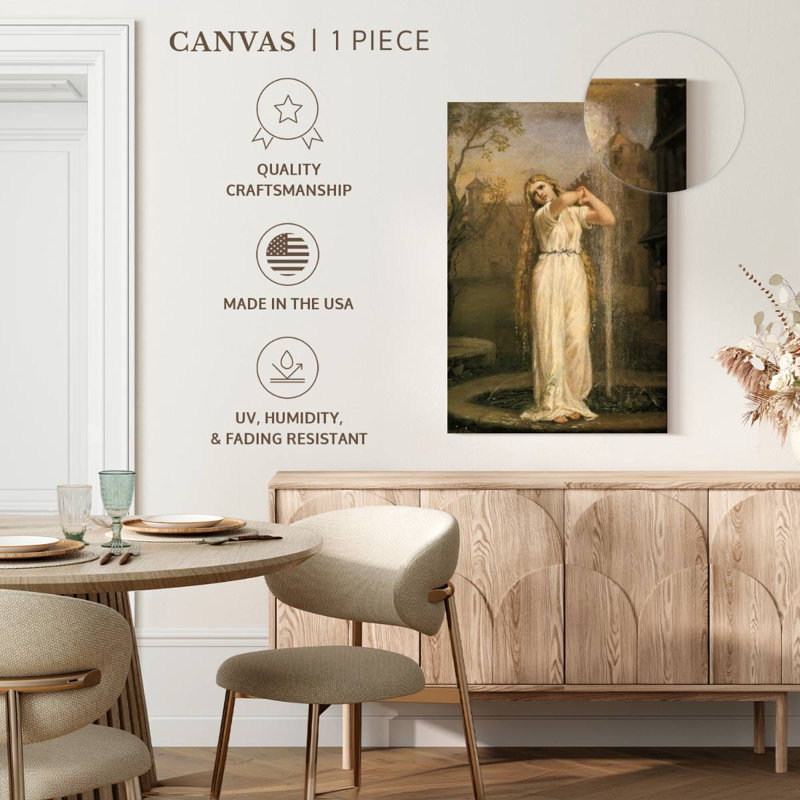 Leisha Undine, 51" H x 34" W