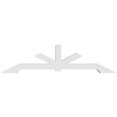 Vanguard Architectural Grade PVC Gable Bracket