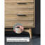 Commode d'appoint de style japonais moderne et minimaliste