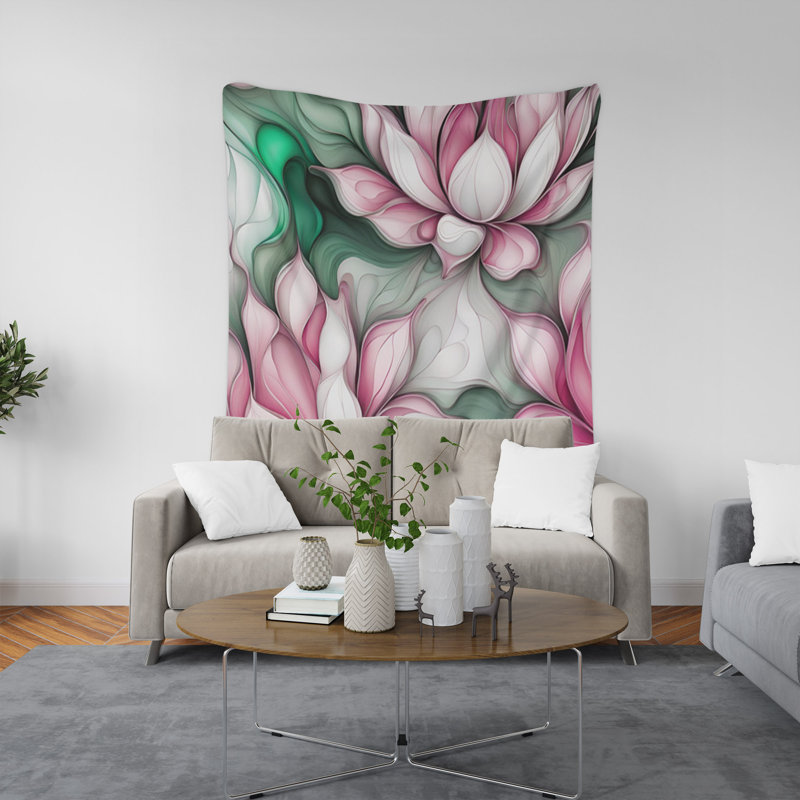 Tapisserie murale, H 88 po x l 104 po x P 1,2 po