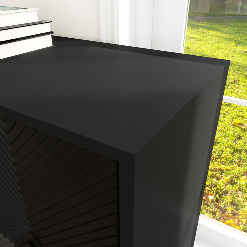 31.5" W Modern Storage Cabinet With Adjustable Shelf