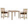 Samya Square 4 - Person 44" Long Bar Height Dining Set with Cushions