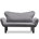 Gray Microfiber