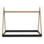 Lit sur pied avec structure triangulaire