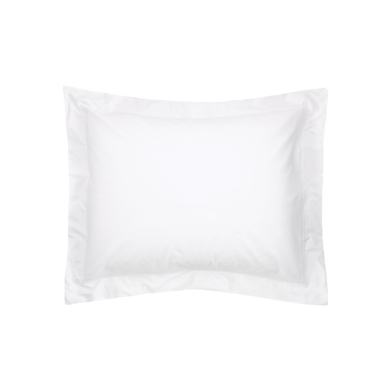 Coltrane 100% Cotton Envelope Sham, Standard/Twin, White