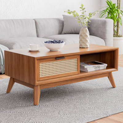 Table basse Ailia - chocolat foncé